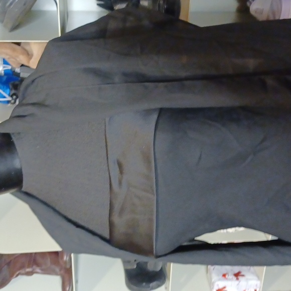 Niki Livas black formal dress with shaw size 6 - Picture 2 of 7